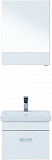 Тумба под раковину Aquanet Верона 50 (Moduo Slim) белый 00246951