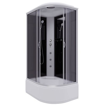 Душ.каб. NG-2510-14LG (1200х800х2150) высокий поддон(40см) стекло ТОНИРОВАННОЕ 4 места