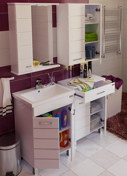 Тумба под раковину Омега 60 Санта 207044