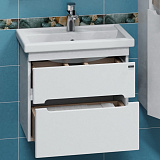 Тумба для умыв. "Лондон-60" 2 ящ,  подвес. (ум. Фостер 60) Санта