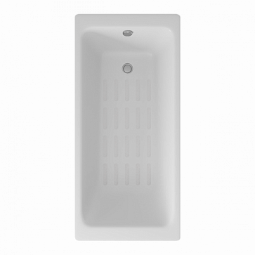 Ванна чугунная Delice Parallel 1500х700 без ручек с антискользящим покрытием