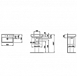 Раковина Laufen Pro A 8.1895.8.000.104.1