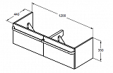 Тумба под раковину Ideal Standard Tonic II R4305FE