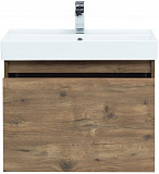 Тумба под раковину Aquanet Nova Lite 75 дуб рустикальный (1 ящик) 00249514