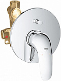 Смеситель для ванны с душем Grohe Eurostyle 23730003 с внутренней частью