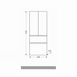 Пенал Марс 60 подвесной Санта 700166