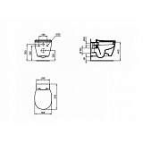 Унитаз подвесной Ideal Standard Connect E772101
