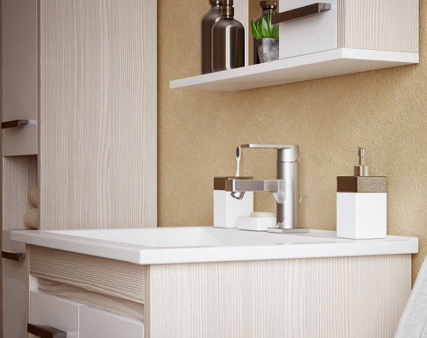 Тумба под раковину Corozo Лорена 75 лайн SD-00000356