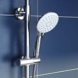 Смеситель для ванны с верхним душем, Shelfy, IDDIS, SHESB3Fi06