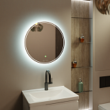 Skagern Зеркало с LED подсветкой и сенсором, D600 УНИВЕРСАЛЬНАЯ ПОДСВЕТКА