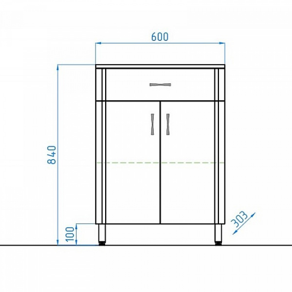 Комод Style Line Эко стандарт 60х84