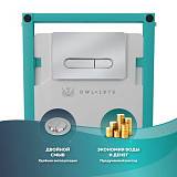 Кнопка смыва Mercury Chrome Glance для инсталляции Hasvik (Хасвик), ABS пластик