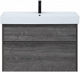 Тумба под раковину Aquanet Nova Lite 90 дуб рошелье (2 ящика) 00242267