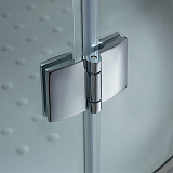 Душевое ограждение  "KOLLER POOL" Waterfall Line AC9E 900x900x1850 прозрачное Transparent  6мм CALC FREE хром