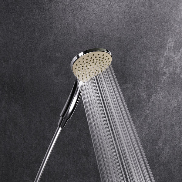 F0790410 Gem душ.система, набор: смеситель д/душа с термостатом, верхн. душ d 220 мм, ручн.душ 1 ф-ц