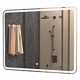 Зеркало AZARIO Aldo 800х600 влагостойкое с подсветкой (CS00071904)