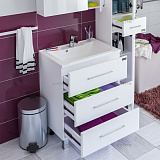 Тумба под раковину Омега 65 люкс Санта 207016л