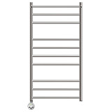 Полотенцесушитель электрический Point Аврора PN10150PE П9 500x1000 с полкой левый/правый, хром