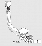 Слив-перелив для ванны Kaldewei Conoduo KA 4080 687772000001
