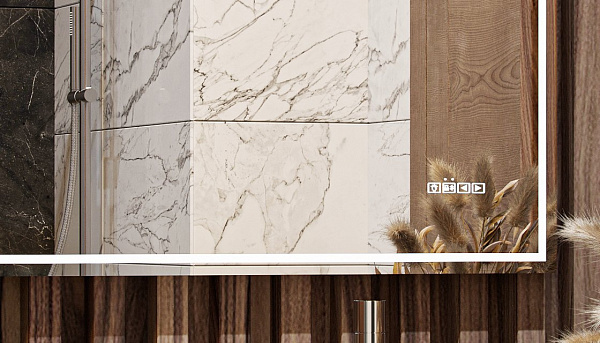 Зеркало Velvex Klaufs 100 см zkKLA.me.100.al