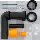 Инсталляция "KOLLER POOL" для подвесного унитаза Alcora ST 1200 без панели смыва