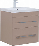 Тумба под раковину Aquanet Верона 60 капучино (2 ящика) 00304536