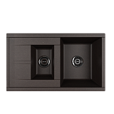 Мойка для кухни Aquaton Делия 87 кофе 1A716232DE280