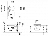 Унитаз Duravit Starck 3 2201090000 подвесной