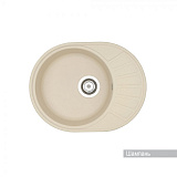 Мойка для кухни Aquaton Чезана круглая с крылом шампань 1A711232CS290