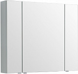 Зеркальный шкаф Aquanet Алвита New 100 Серый 00277544