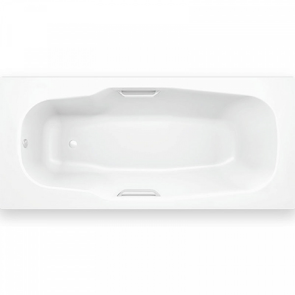 Стальная ванна BLB Atlantica 180x80 B80A с отверстиями под ручки