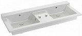 Двойная подвесная раковина-столешница Jacob Delafon Soprano 140х54 см EXJ122-00