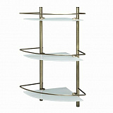 Полка стеклянная тройная Wasserkraft K-3533