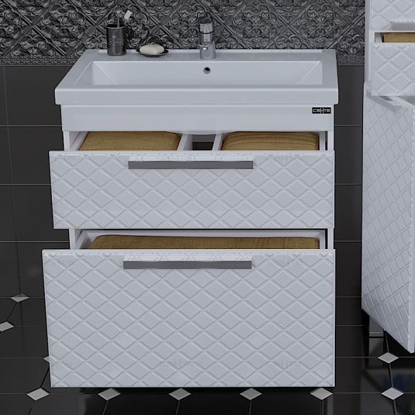 Тумба под раковину Калипсо 80 напольная Санта 217003лN