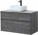 Тумба под раковину Aquanet Nova Lite 100 дуб рошелье (2 ящика) 00242582