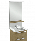 Подвесная раковина-столешница Jacob Delafon Struktura 60х48 см EXI112-00