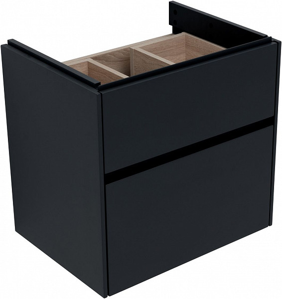 Тумба под раковину Aquanet Бруклин 60 антрацит матовый 00310140