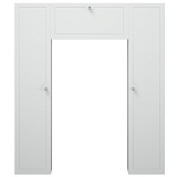 Шкаф пенал над унитазом Corozo Энри 95 см SD-00000583