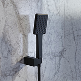 Лейка для душа, черная матовая, Slide, IDDIS, SLI1F0Bi18