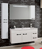 Зеркало-шкаф Акватон Диор 120x69 1A110702DR01R правый