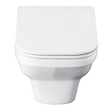 Унитаз (чаша) подвесной Santek Лайн 1WH501574 безободковый