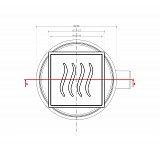 Confluo Standard 15х15 Tide 1 Mask Pestan