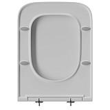 Крышка-сиденье Point Ника PN46081, дюропласт, микролифт для унитаза, белая