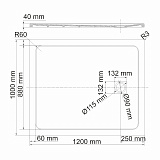 44T10 Душевые поддоны Wasserkraft
