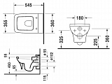 Унитаз Duravit Puravida 2219090000 подвесной