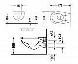 Крышка-сиденье Duravit DuraPlus 0064190096 с микролифтом