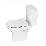 Унитаз-компакт Cersanit City New Clean On S-KO-CIT011-3/5-COn-S-DL-w напольный, безободковый с микролифтом
