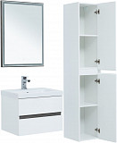 Тумба под раковину Aquanet Беркли 60 белый/дуб рошелье 00254289