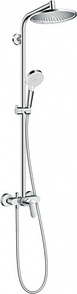 Душевая система Hansgrohe Crometta S 240 1jet Showerpipe Ecosmart 27269000