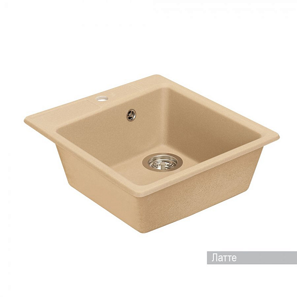 Мойка для кухни Aquaton Парма квадратная латте 1A713032PM260
